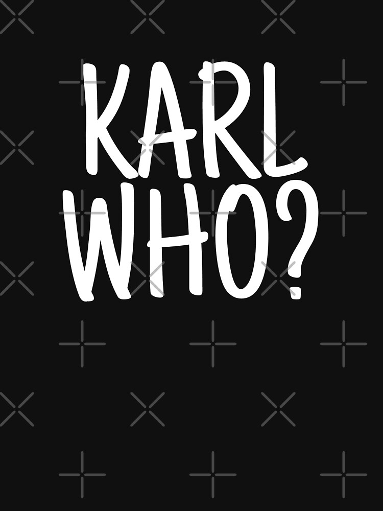 Karl who? karl lagerfeld by beldjouher