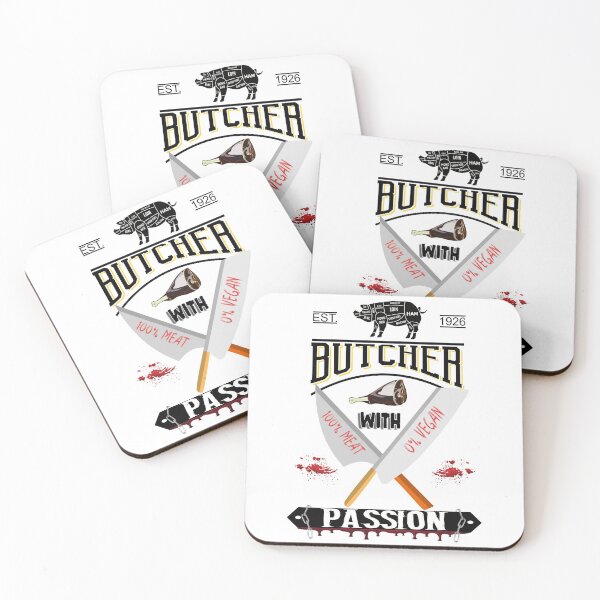 Item preview, Butcher / Slaughter With Passion. 100% Beef/Meat designed and sold by _SHERTY_.