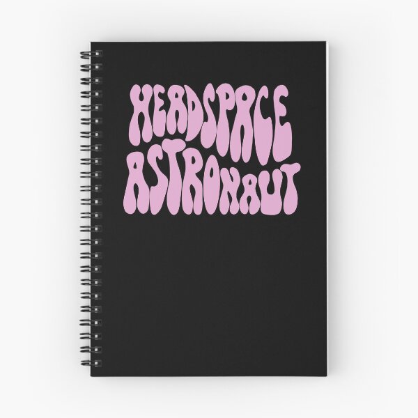 Item preview, Headspace Astronaut Pink 70s Lettering designed and sold by WPahat.