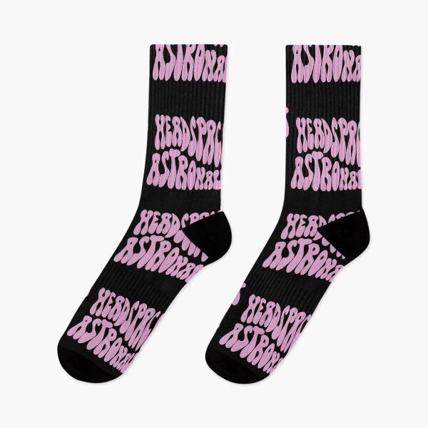 Item preview, Headspace Astronaut Pink 70s Lettering designed and sold by WPahat.