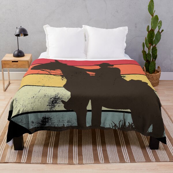 Item preview, Retro Cowboy At Sunrise designed and sold by Zerasu.