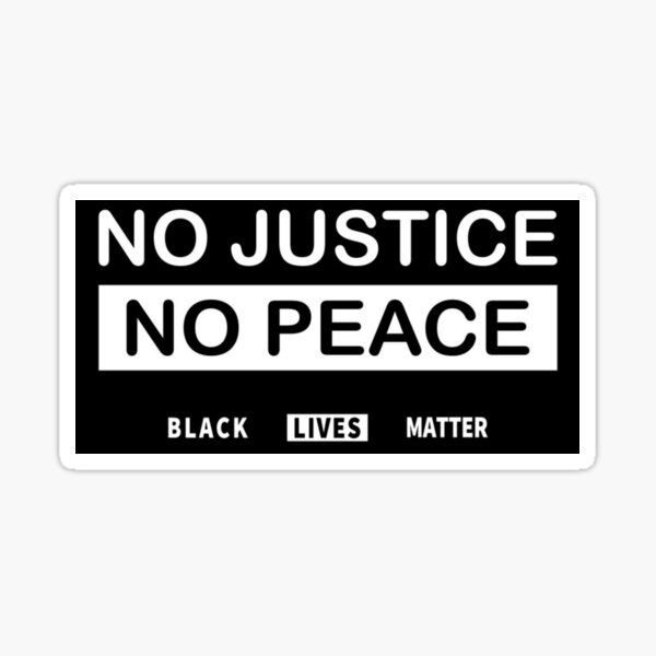 BLACK LIVES MATTER Sticker