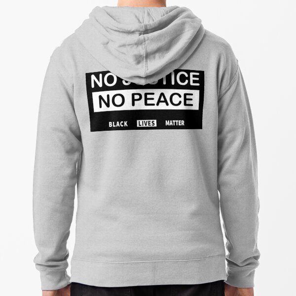 BLACK LIVES MATTER Zipped Hoodie