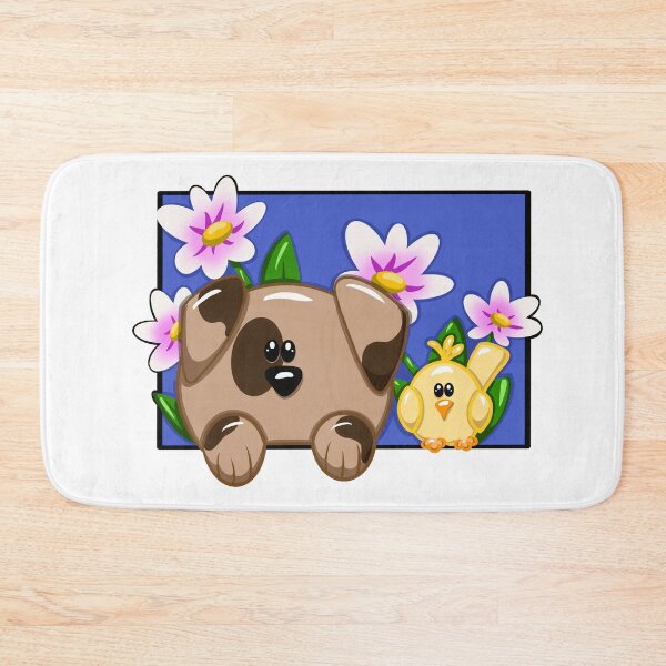 Item preview, Doggie and birdie on the window designed and sold by lovingkakeart.