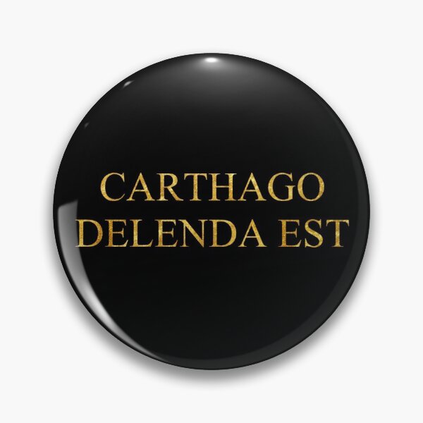 Item preview, Carthago delenda est/Carthage must be destroyed (gold) designed and sold by DotorEaon.