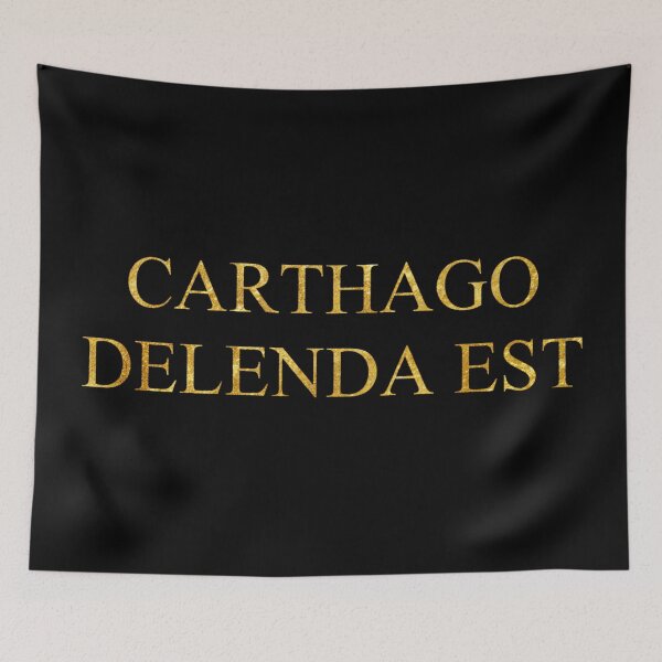 Item preview, Carthago delenda est/Carthage must be destroyed (gold) designed and sold by DotorEaon.