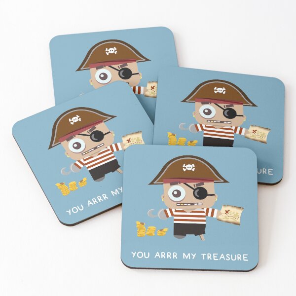 Item preview, Pirate Love designed and sold by AnishaCreations.