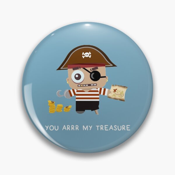 Item preview, Pirate Love designed and sold by AnishaCreations.
