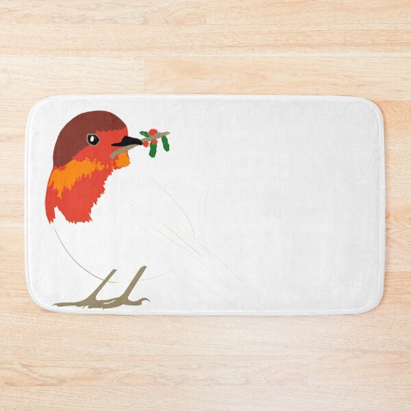 Item preview, Robin digital drawing, Christmas designed and sold by FineArtKate.