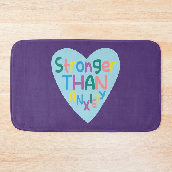 Item preview, Stronger Than Anxiety designed and sold by Wordiest.