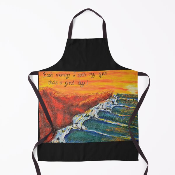 Item preview, Each Day I Open My Eyes that's a Great Day- fantasy left hand surf break designed and sold by SaltySurfgirl.