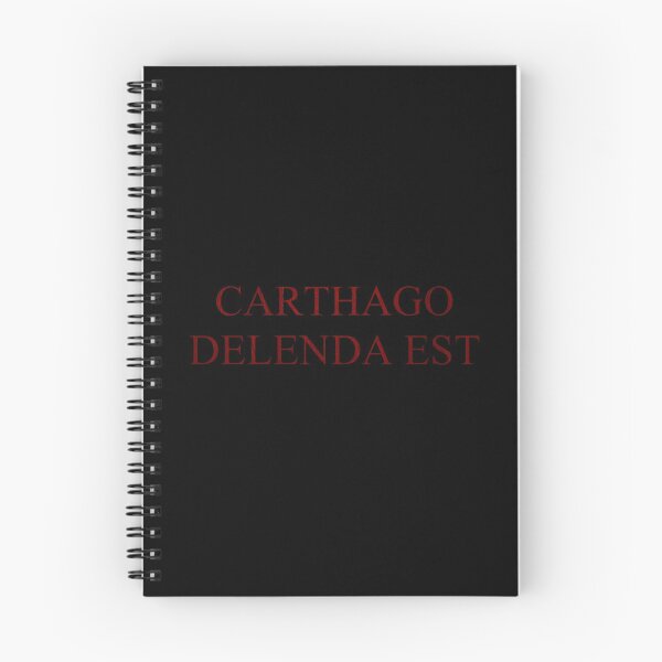 Item preview, Carthago delenda est/Carthage must be destroyed (dark red) designed and sold by DotorEaon.