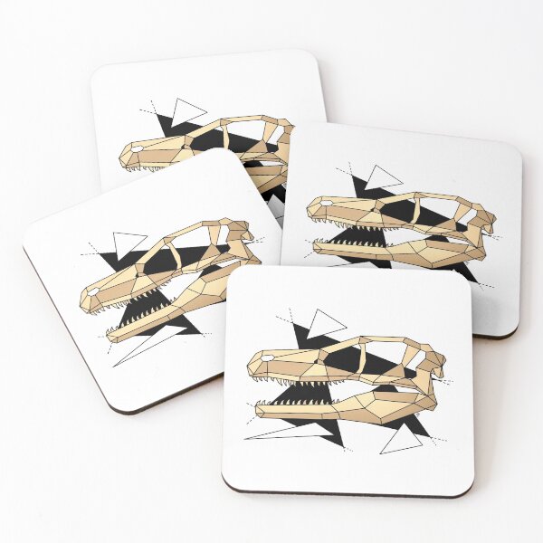 Item preview, Geometric Raptor Skull designed and sold by Sildhra.