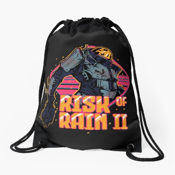 Risk Of Rain 2 Drawstring Bag