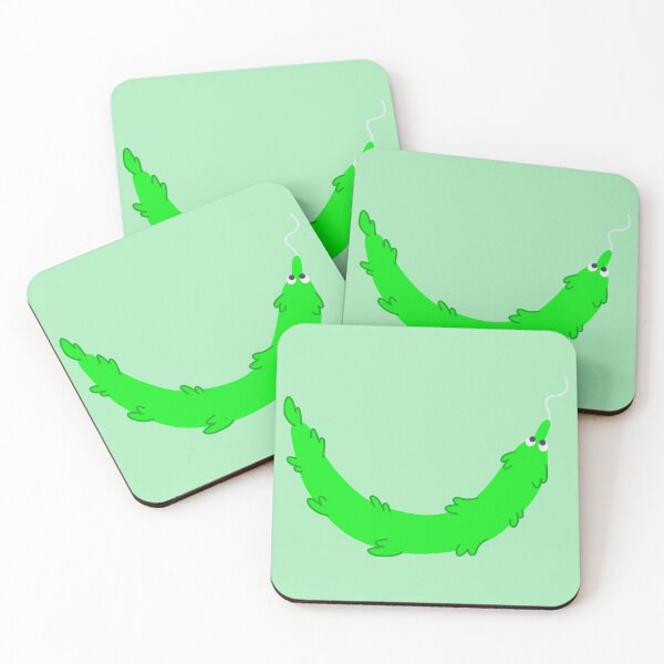 Item preview, Worm Smile (Green) designed and sold by Bloo-the-Fluff.