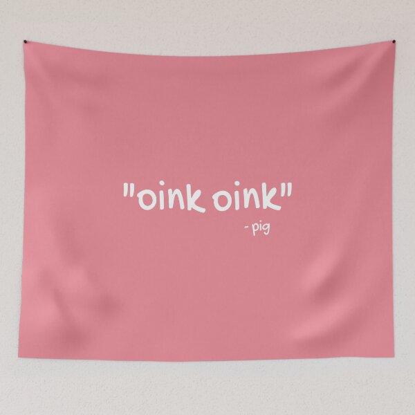 Item preview, "oink"- pig designed and sold by bond11.