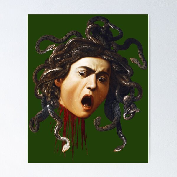 Item preview, Caravaggio Medusa designed and sold by elinaarbidane.