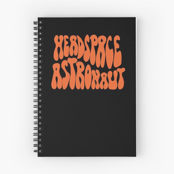 Item preview, Headspace Astronaut Orange 70s Lettering designed and sold by WPahat.