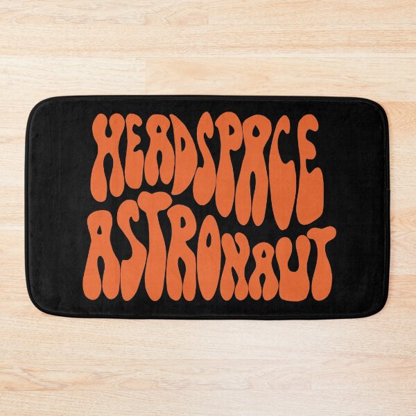 Item preview, Headspace Astronaut Orange 70s Lettering designed and sold by WPahat.