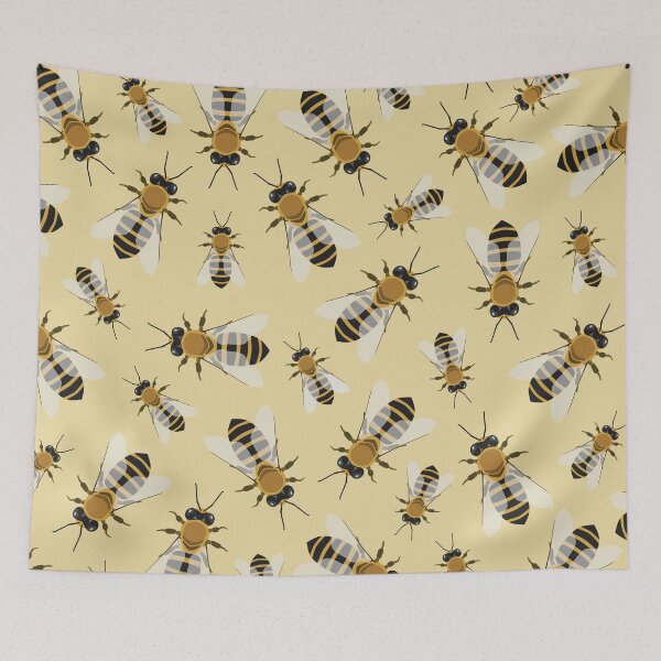 Item preview, Honey Bee Pattern designed and sold by RamenHood.