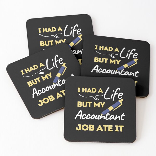 Item preview, I Had A Life But My Accountant Job Ate It designed and sold by bifkee19.