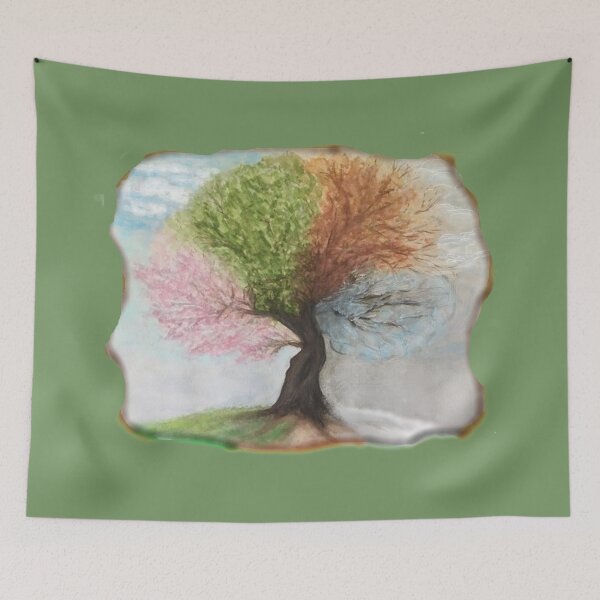 Item preview, four seasons tree designed and sold by THE AMERICAN TEEVANGELIST.