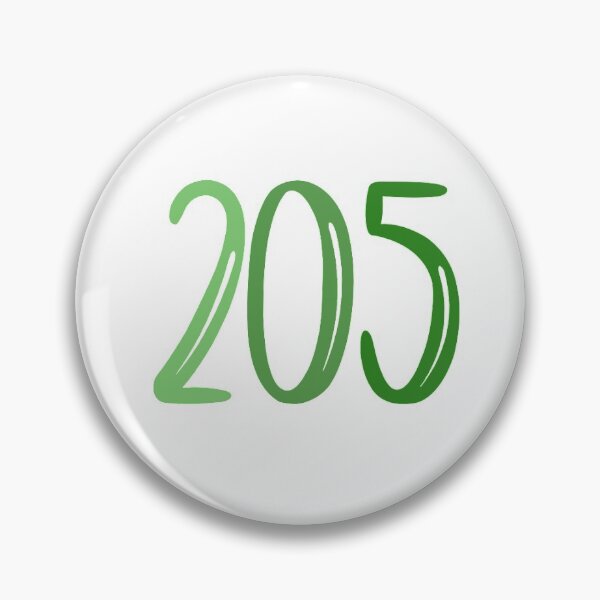 Item preview, 205 area code designed and sold by shopsanguine.