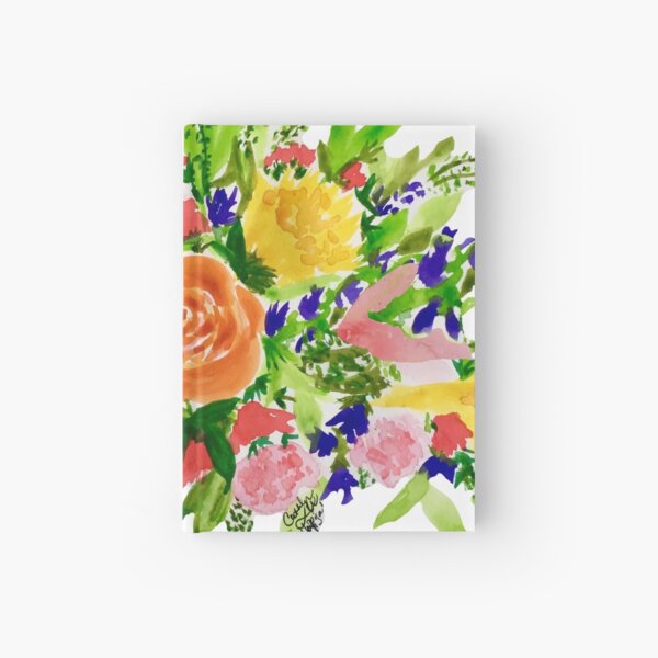 Patti’s Flowers Hardcover Journal