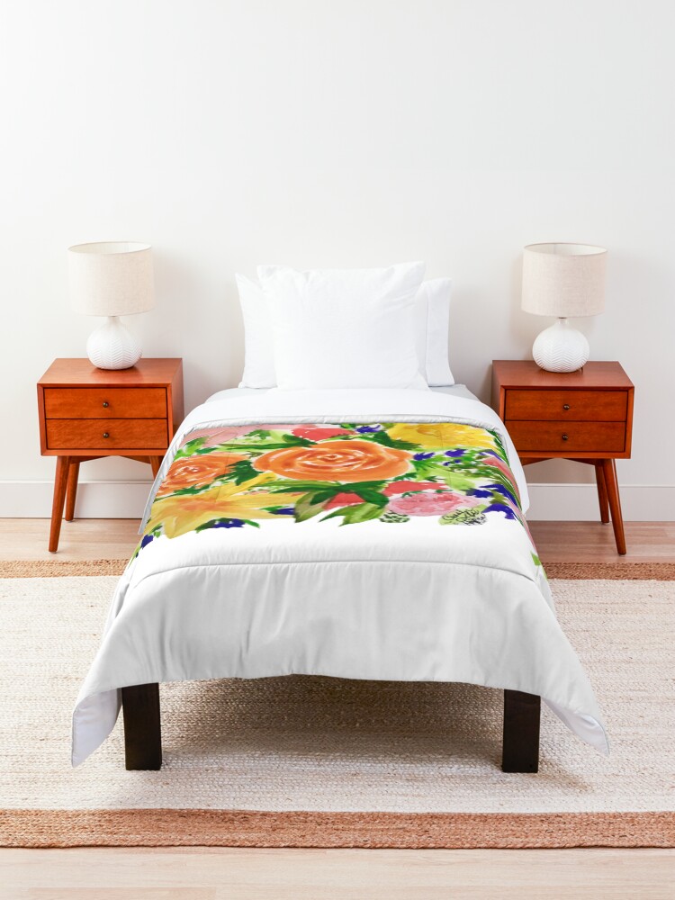 Alternate view of Patti’s Flowers Comforter