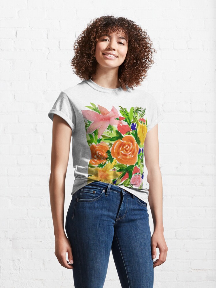 Alternate view of Patti’s Flowers Classic T-Shirt