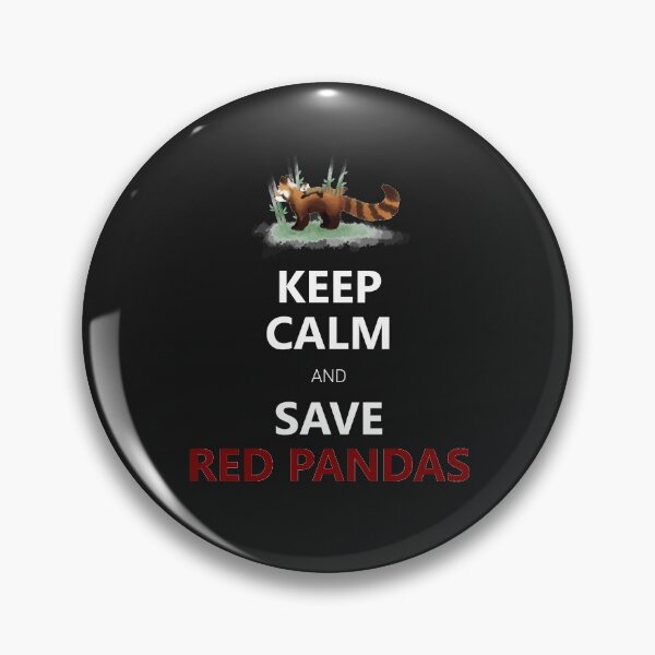 Item preview, Keep Calm and Save Red Pandas designed and sold by Cute  Pawz.