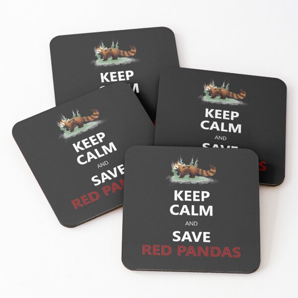 Item preview, Keep Calm and Save Red Pandas designed and sold by Cute  Pawz.