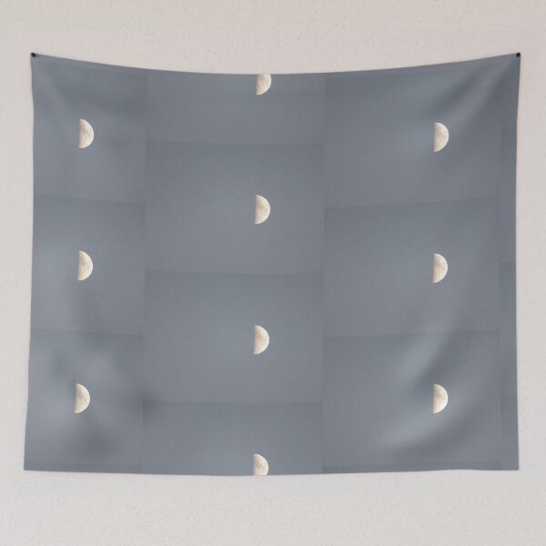 Item preview, moon sky clouds designed and sold by miaterinka.