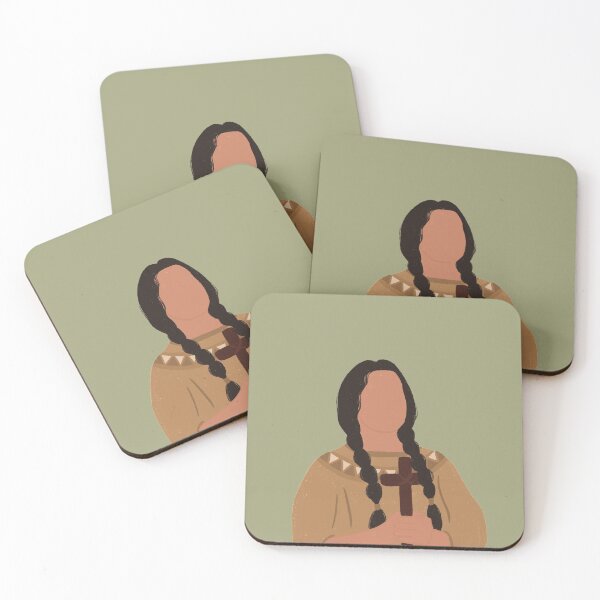 Artikelvorschau, St. Kateri Tekakwitha entworfen und verkauft von Marian Heart Design.