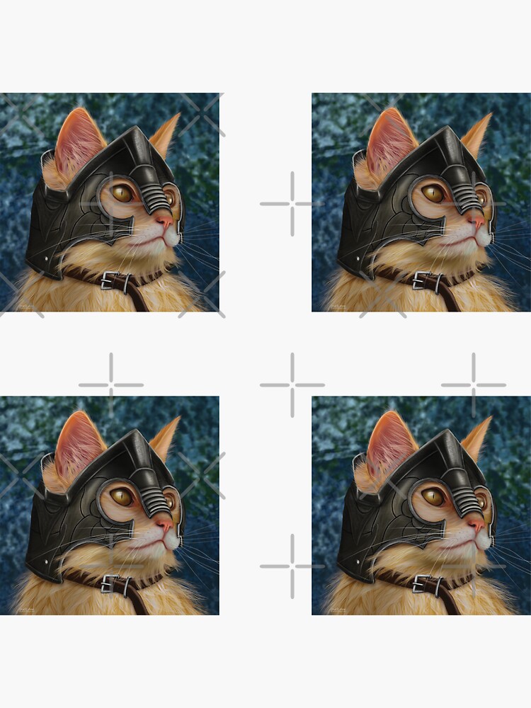 Warrior Cat Sticker Pack by leever