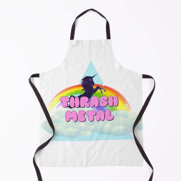 Item preview, THRASH METAL UNICORN RAINBOW designed and sold by sherwinc.