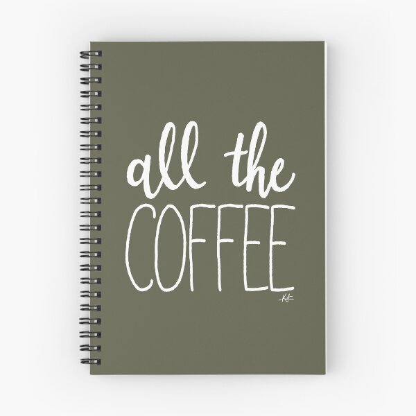 Item preview, All the Coffee - White designed and sold by KristinaTrott.