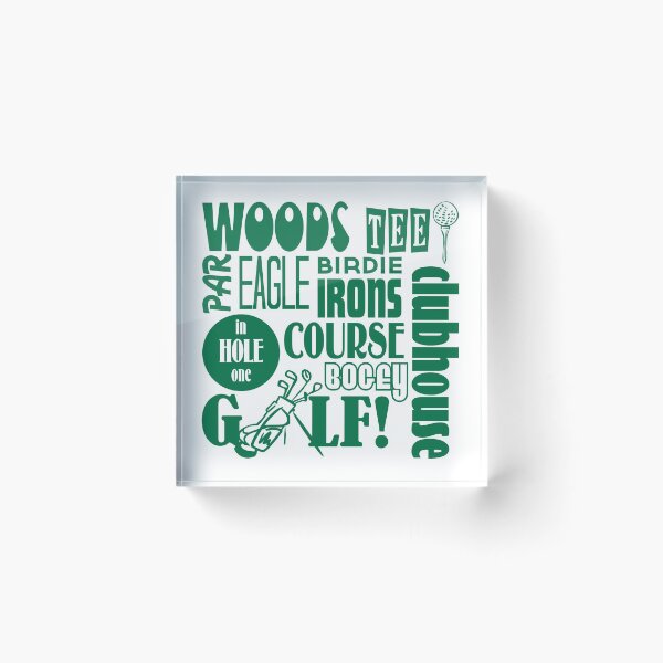 Item preview, Golf Subway Graphic Art designed and sold by Mary Riley.