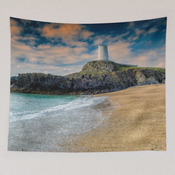 Item preview, Lighthouse Beach Anglesey north Wales designed and sold by AJEvans.