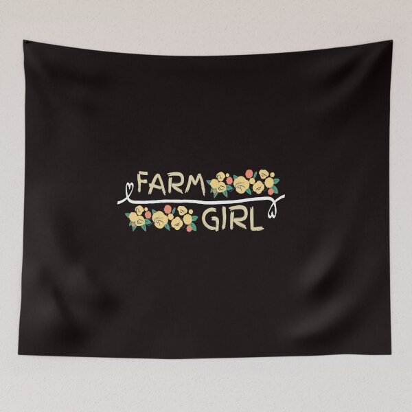 Item preview, Flowered Country Farm Girl designed and sold by bond11.