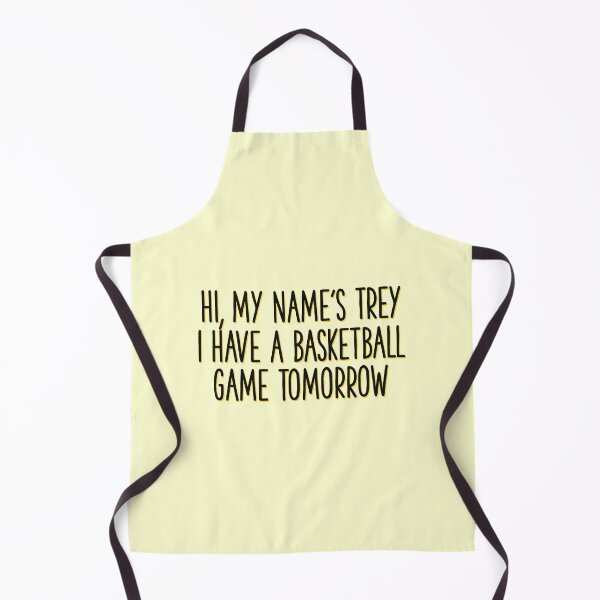 Item preview, Hi My Name Is Trey Basketball Funny Quote designed and sold by thefrshmachine.