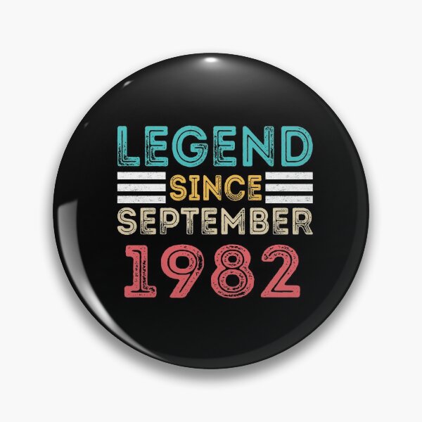 Item preview, Retro Vintage 38th Birthday Legend Since September 1982 designed and sold by meedTee.