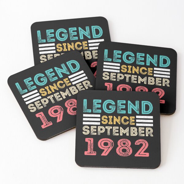 Item preview, Retro Vintage 38th Birthday Legend Since September 1982 designed and sold by meedTee.