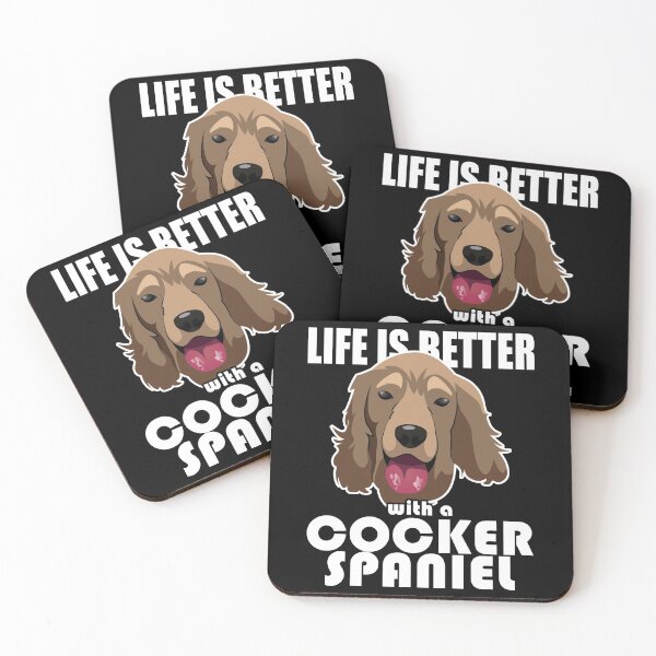 Item preview, Life Is Better With A Cocker Spaniel designed and sold by TopDawgDesigns.