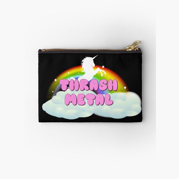 Item preview, THRASH METAL UNICORN RAINBOW designed and sold by sherwinc.