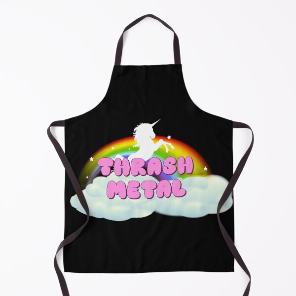 Item preview, THRASH METAL UNICORN RAINBOW designed and sold by sherwinc.