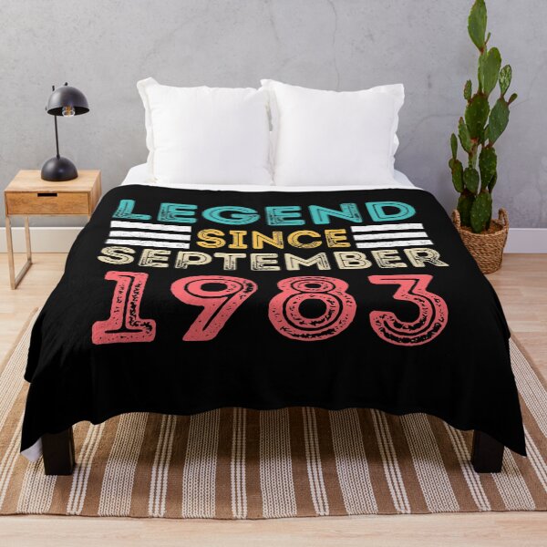 Item preview, Retro Vintage 37th Birthday Legend Since September 1983 designed and sold by meedTee.