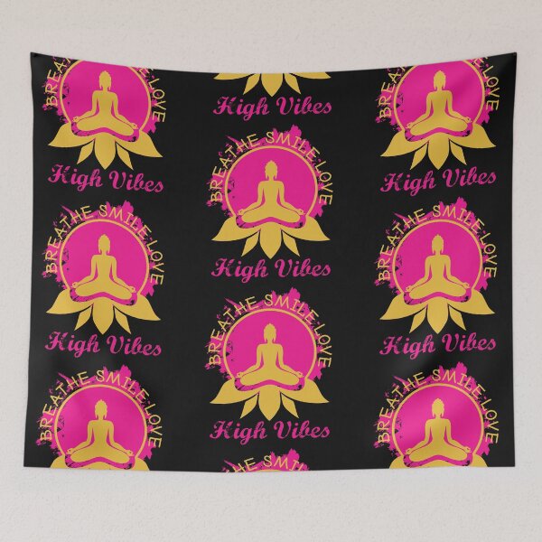 Item preview, High Vibes - Breathe, Smile, Love designed and sold by zdshannon.