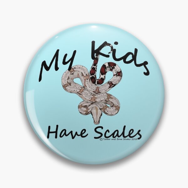 Item preview, My Kids Have Scales Redtail Boa designed and sold by TinkerandBone.