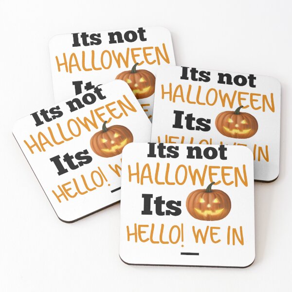 Item preview, Halloween pumpkin quotes designed and sold by The Pattern Artist.